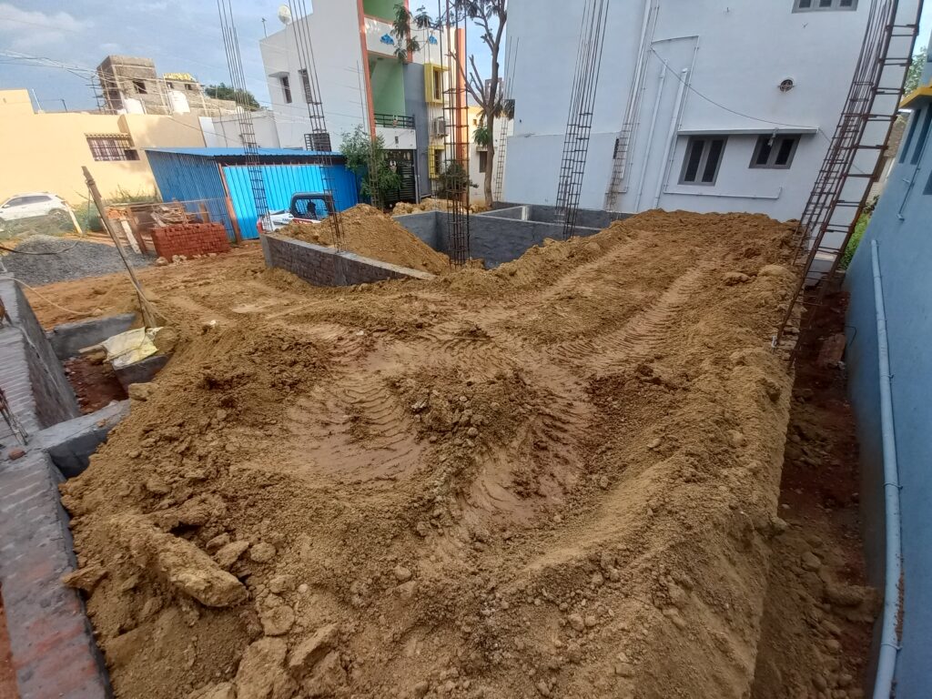 Basement Sand Filling