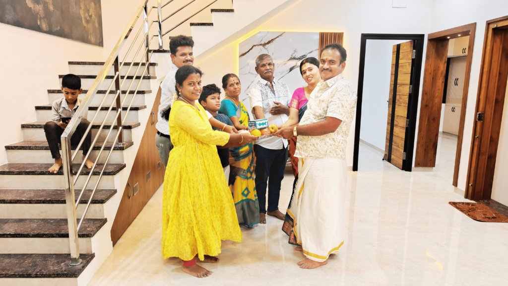 Project-6 House Handover Visalatchi Nagar Kadachanendhal Madurai Genuine Builders